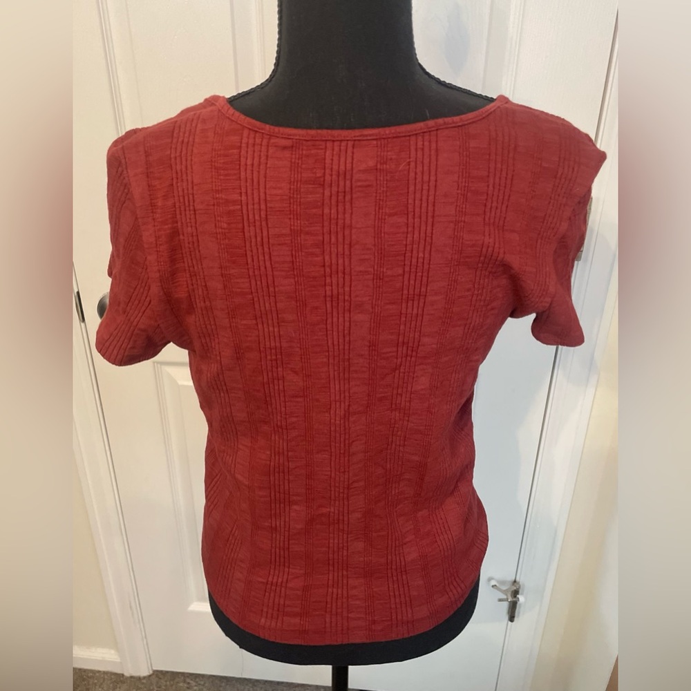 AEO Ribbed Cropped Top - Picture 6 of 6